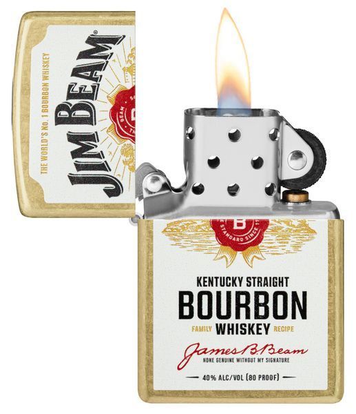Запальничка Zippo Jim Beam Label Design 46305 фото
