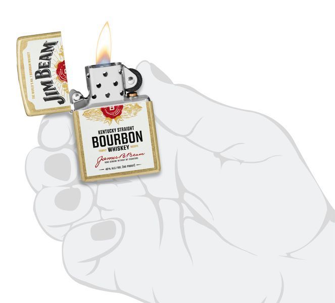 Запальничка Zippo Jim Beam Label Design 46305 фото