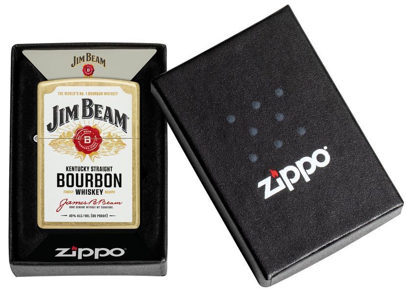 Запальничка Zippo Jim Beam Label Design 46305 фото