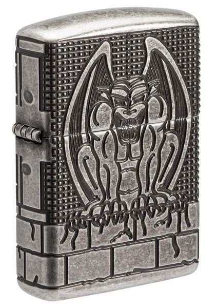 Запальничка Zippo Armor Antique Silver Gargoyle 28973-078426 фото