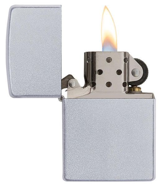 Запальничка Zippo Classic Satin Chrome 205 фото