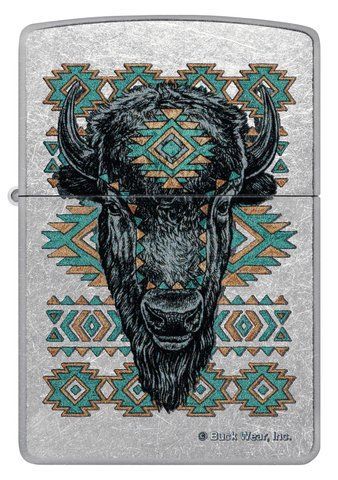 Запальничка Zippo Buck Wear Bison Design 46422 фото