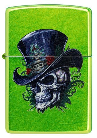 Запальничка Zippo Steampunk Skeleton Design 46709 фото