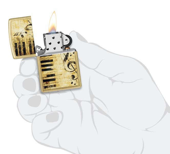 Запальничка Zippo Nothing but Treble Design 46712 фото
