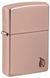Запальничка Zippo Armor&reg; High Polish Rose Gold Flame Design 46401 фото 2
