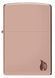 Запальничка Zippo Armor&reg; High Polish Rose Gold Flame Design 46401 фото 1