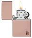 Запальничка Zippo Armor&reg; High Polish Rose Gold Flame Design 46401 фото 5