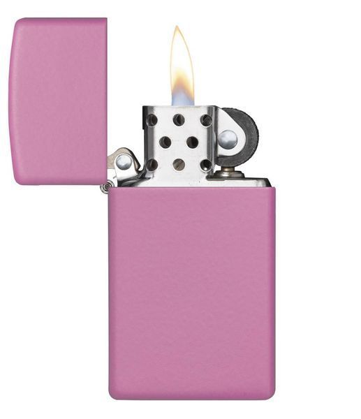 Запальничка Zippo Slim Pink Matte 1638 фото
