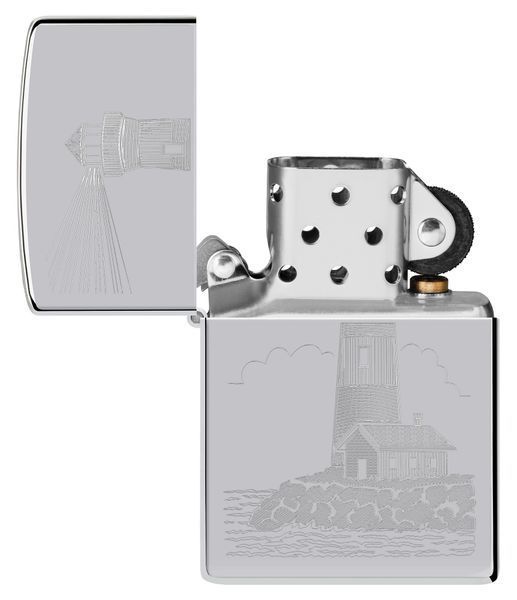 Запальничка Zippo Lighthouse Design 46725 фото