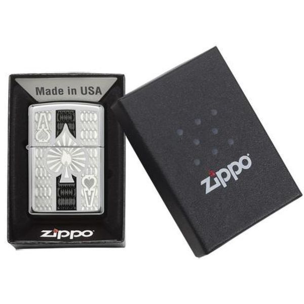 Запальничка Zippo Ace 24196 фото
