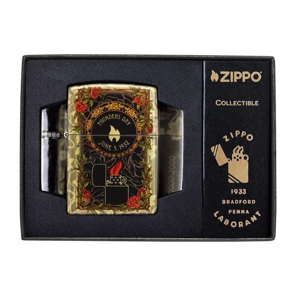 Запальничка Zippo 2025 Founders Day Collectible 46774 фото