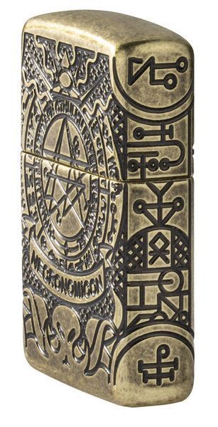 Запальничка Zippo Armor Antique Brass Book of the Dead 29561 фото
