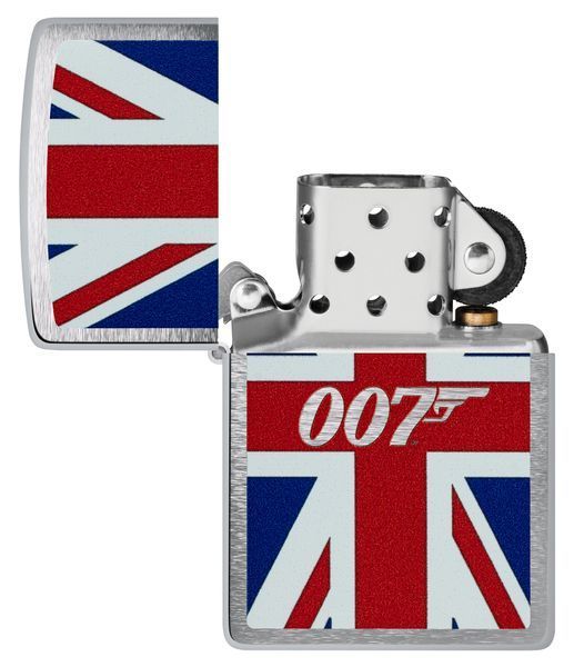 Запальничка Zippo James Bond Union Jack Design 46801 фото