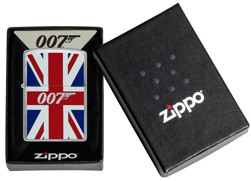 Запальничка Zippo James Bond Union Jack Design 46801 фото