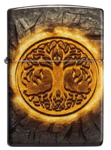 Запальничка Zippo Gleaming Tree of Life Design 46815 фото