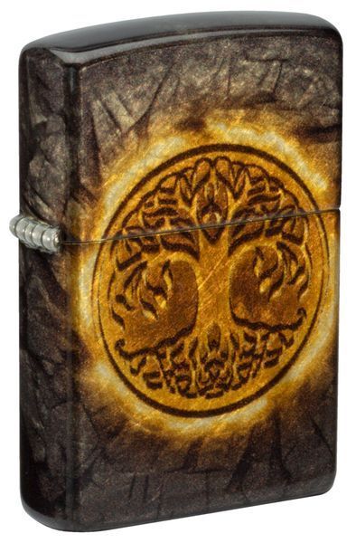 Запальничка Zippo Gleaming Tree of Life Design 46815 фото