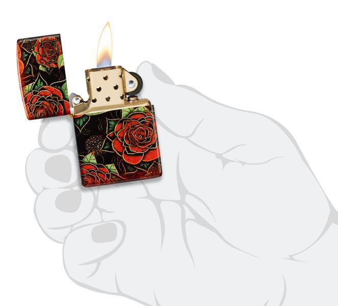 Запальничка Zippo Blooming Roses Design 46849 фото