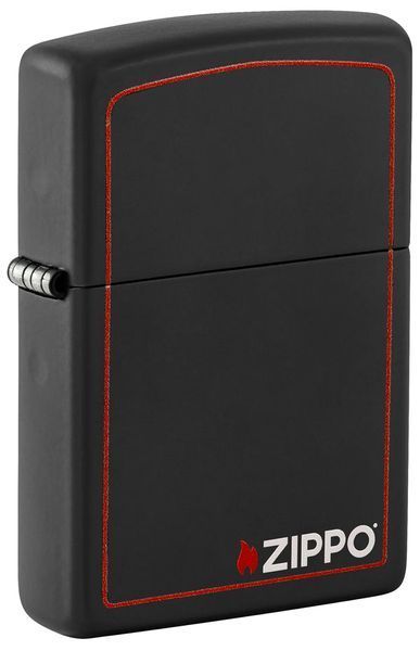 Запальничка Zippo Classic Black and Red 218ZB фото