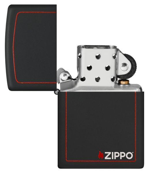 Запальничка Zippo Classic Black and Red 218ZB фото