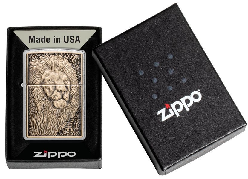 Запальничка Zippo Lion Emblem 47171 фото