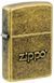 Запальничка Zippo Stamp Antiqued Brass  28994 фото 2