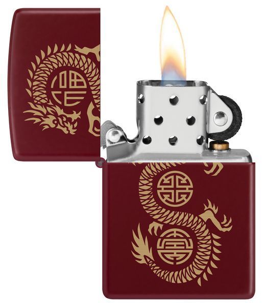 Запальничка Zippo Lucky Dragon Design 46834 фото