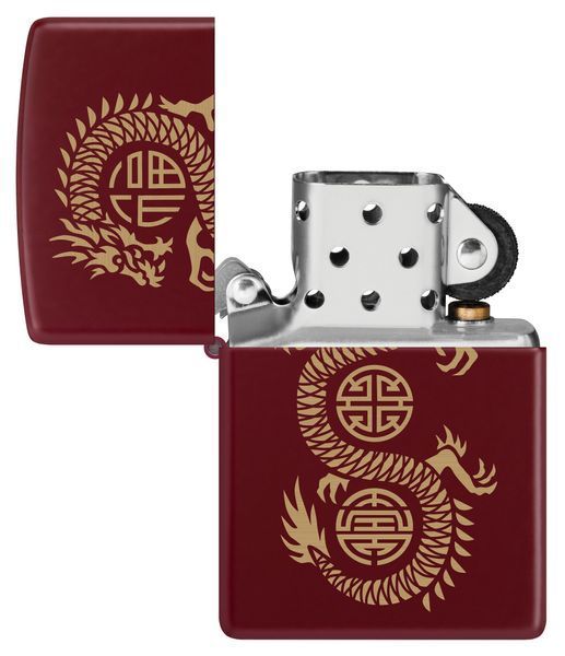 Запальничка Zippo Lucky Dragon Design 46834 фото