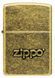Запальничка Zippo Stamp Antiqued Brass  28994 фото 1