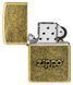 Запальничка Zippo Stamp Antiqued Brass  28994 фото 3