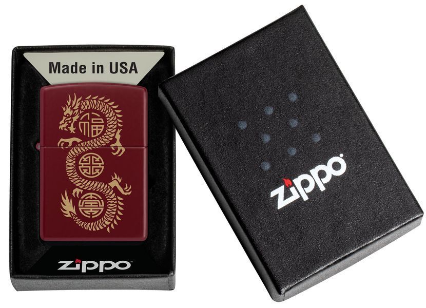Запальничка Zippo Lucky Dragon Design 46834 фото