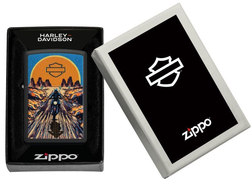 Запальничка Zippo Harley-Davidson Texture Print Design 46861 фото