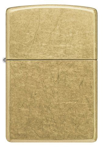 Запальничка Zippo Regular Street Brass 48267 фото