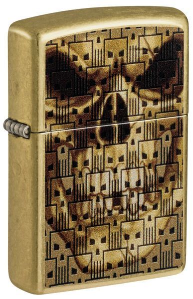 Запальничка Zippo Skulls on Skulls Design 46937 фото