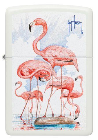 Запальничка Zippo Guy Harvey Flamingos Design 47103 фото
