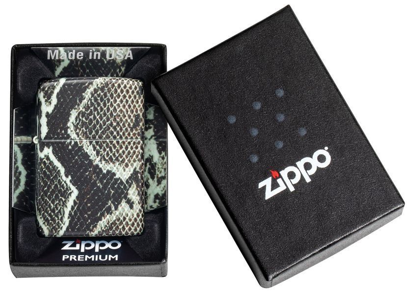 Запальничка Zippo Snake Skin Design 48231 фото