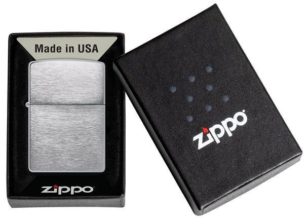 Запальничка Zippo Classic Brushed Chrome 200 фото