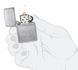Запальничка Zippo Classic Brushed Chrome 200 фото 4