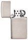 Запальничка Zippo Slim&reg; Brushed Chrome 1600 фото 4
