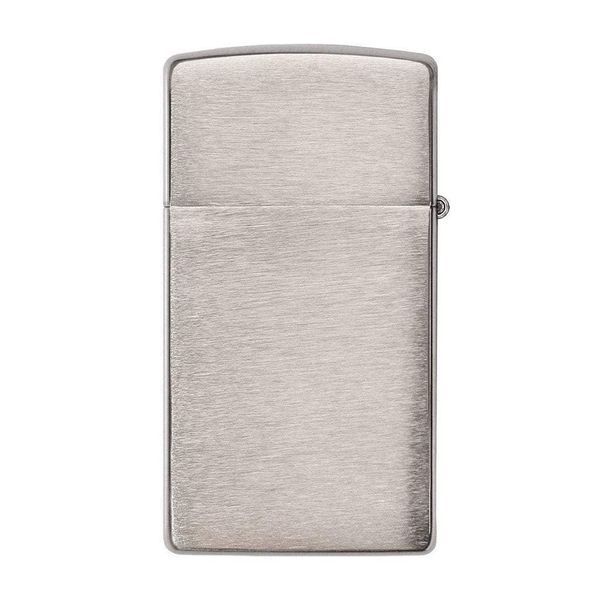 Запальничка Zippo Slim&reg; Brushed Chrome 1600 фото