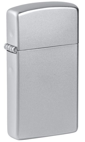 Запальничка Zippo Slim Satin Chrome 1605 фото