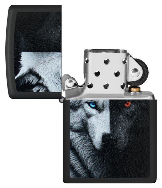 Запальничка Zippo Two Wolves Design 46694 фото