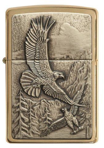 Запальничка Zippo Soaring Eagles 20854 фото