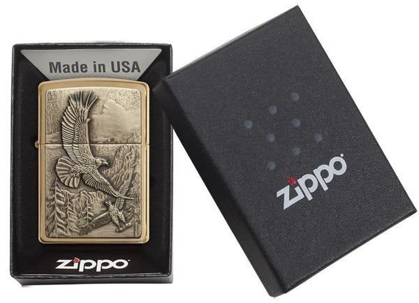 Запальничка Zippo Soaring Eagles 20854 фото
