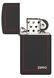 Запальничка Zippo Slim Black Matte with Red Border 1618ZB фото 3