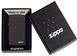 Запальничка Zippo Slim Black Matte with Red Border 1618ZB фото 6