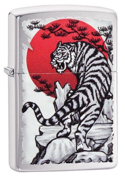 Запальничка Zippo Asian Tiger Design 29889 фото