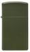 Запальничка Zippo Slim Green Matte 1627 фото 1