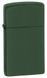 Запальничка Zippo Slim Green Matte 1627 фото 2