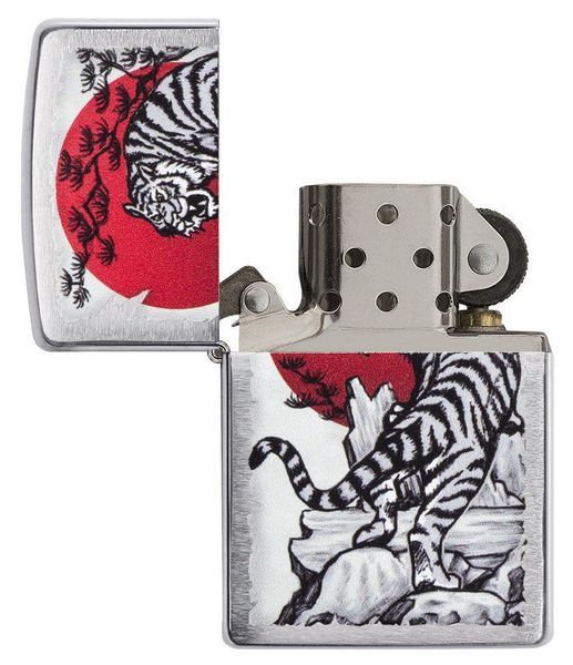 Запальничка Zippo Asian Tiger Design 29889 фото