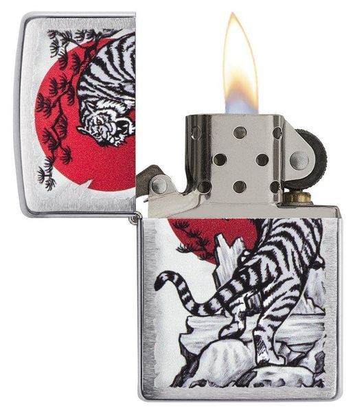 Запальничка Zippo Asian Tiger Design 29889 фото